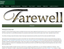 Tablet Screenshot of farewellgreen.com